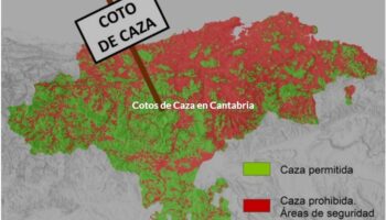 Áreas de seguridad para la caza en Cantabria